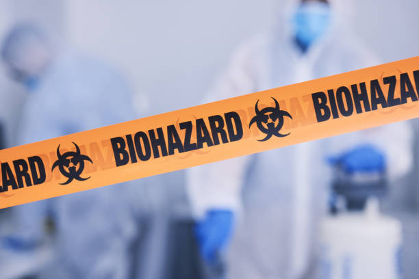 Professional Blood Cleanup technician working in Moline, IL